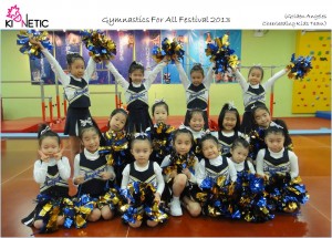 Golden Angeles Cheerleading Kids Team
